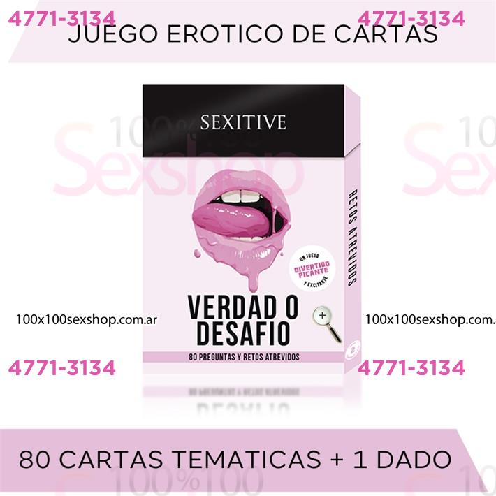 Juego de cartas Verdad Desafío